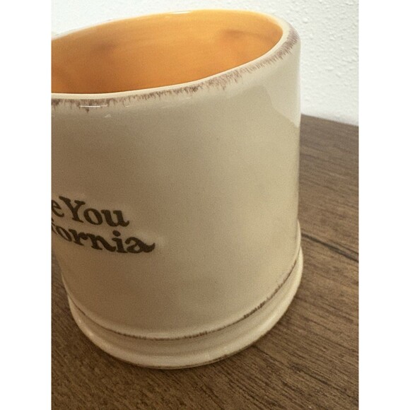 SF Mercantile I Love You California Bear Mug State Song Tea Cup Coffee Mug - Picture 11 of 14